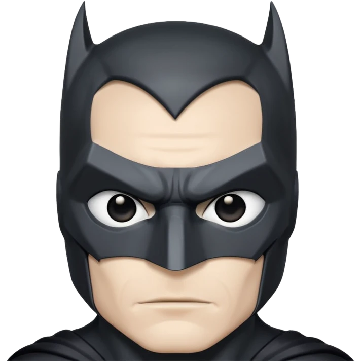 batman white emoji