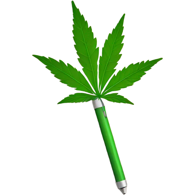 Weed pen emoji