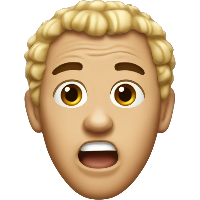 surprised Caesar emoji