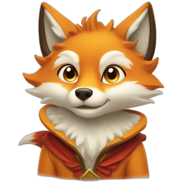 Magic fox emoji