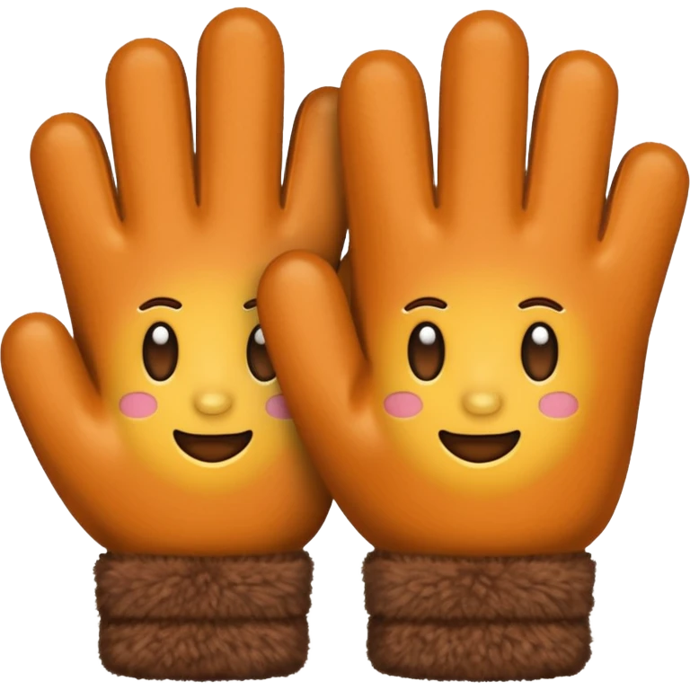 Fuzzy Gloves emoji