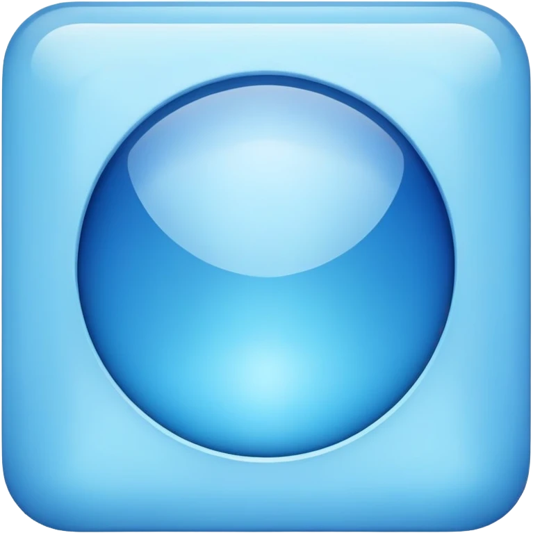 Light blue color square emoji