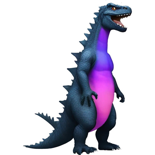 Gay Godzilla  emoji