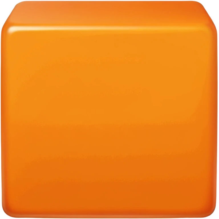 Orange block with a Orange block on the top emoji