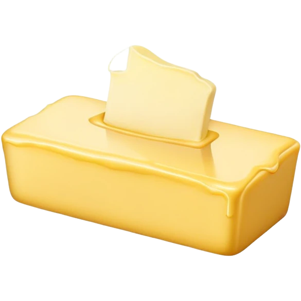 a stick of butter emoji