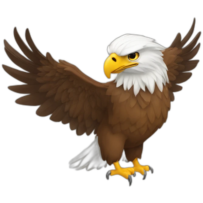 Aigle qui dort emoji