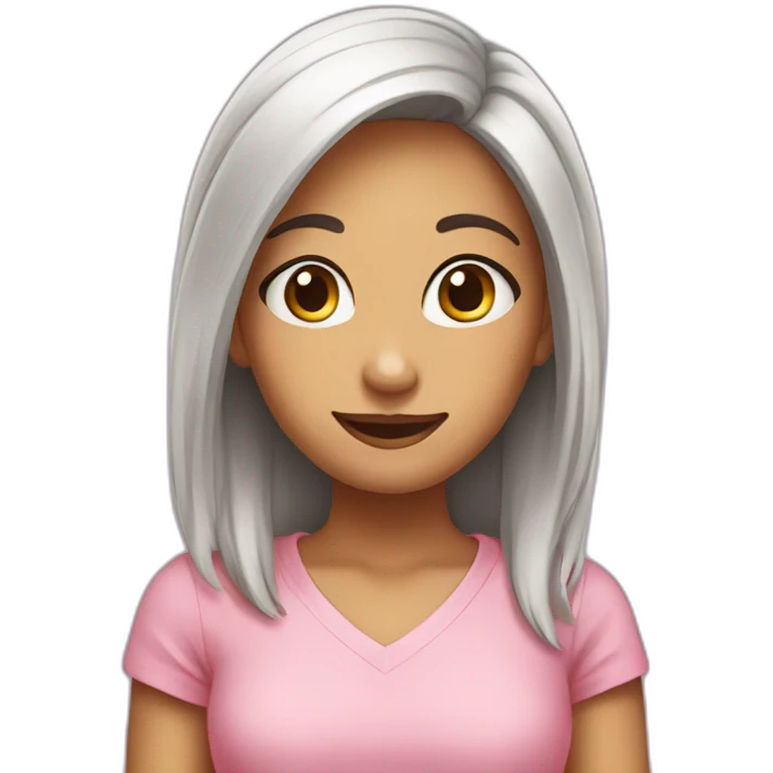 girl checki truereview emoji