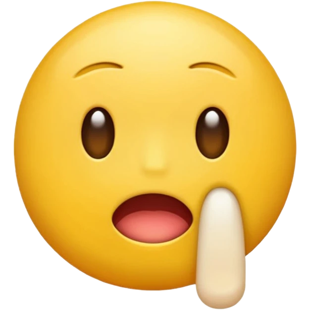 emoji mordiéndose un dedo  emoji