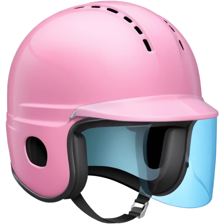 Casque rose pastel emoji