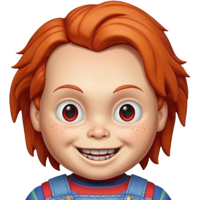 Un emojin de chuky emoji