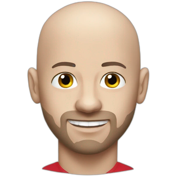 bald messi footballer emoji