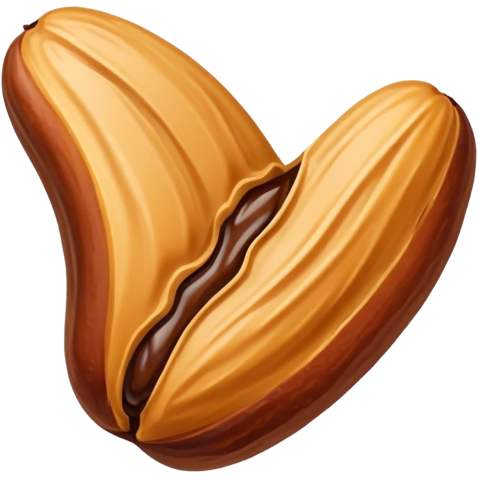 Dried Date filled with peanut butter emoji