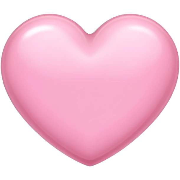 baby pink heart emoji