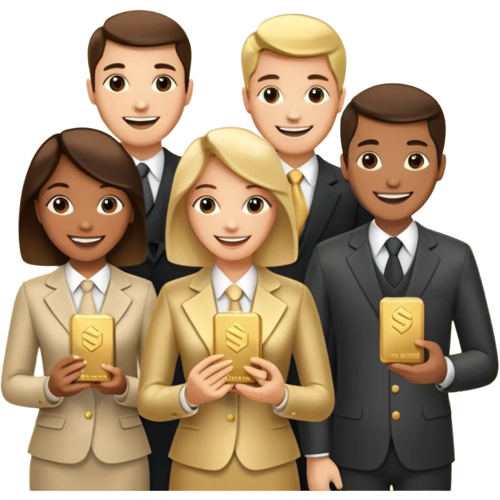Digital luxury banking emoji