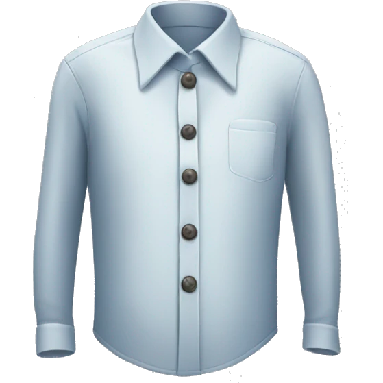Shirt button emoji