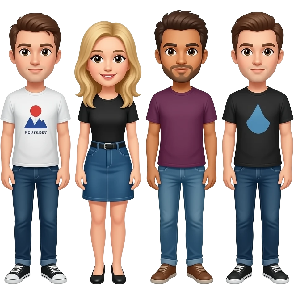 Katseye band members emoji