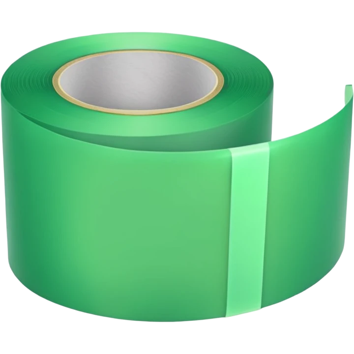 make light Green wide tape emoji