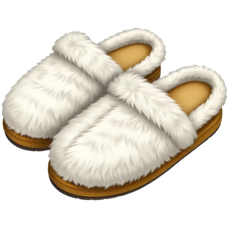 fur slipper emoji