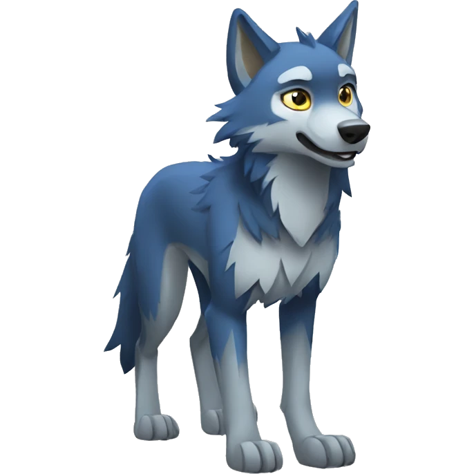 Animal-Jam-Wolf full body emoji