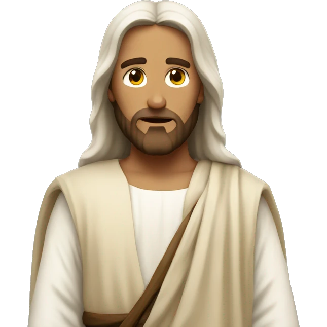 jesus is listening emoji