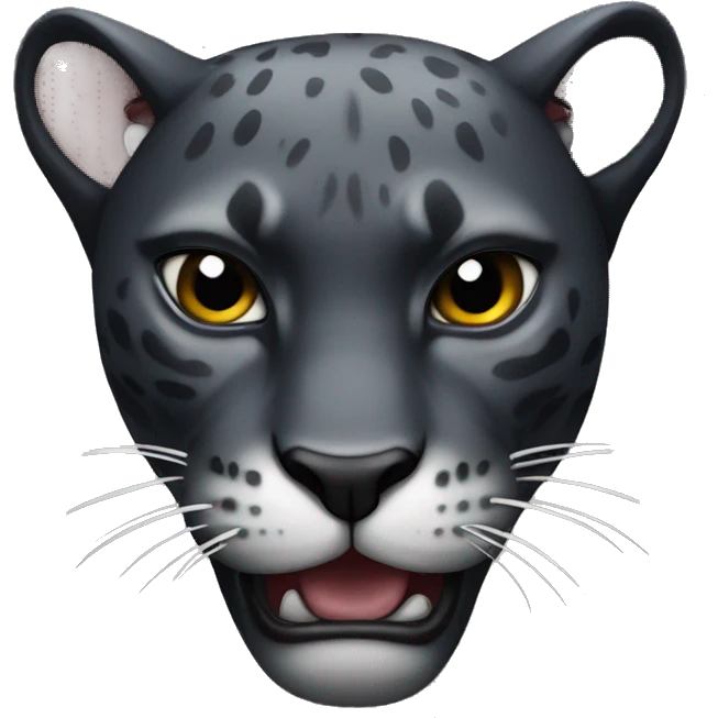 Fierce panther  emoji