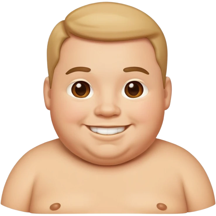 Fat boy emoji