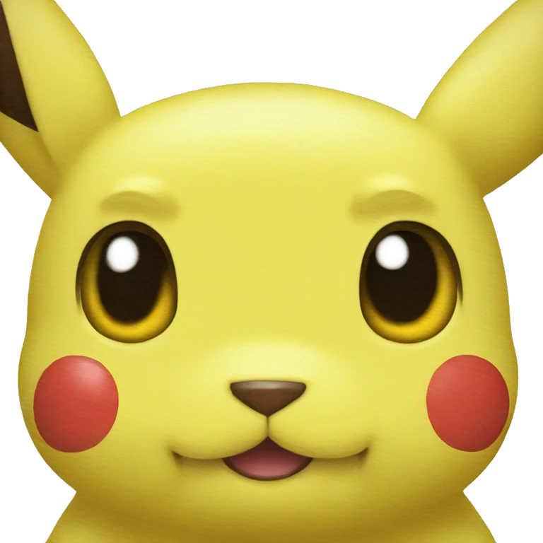 Pikachu pokémon emoji