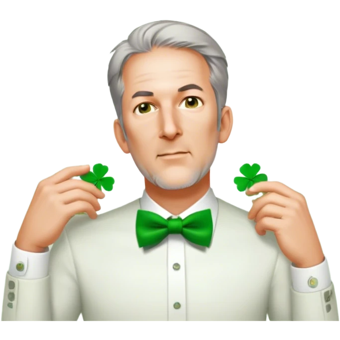 Stylish Leprechaun emoji