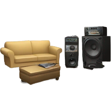 Home studio emoji