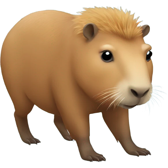 Capybara emoji
