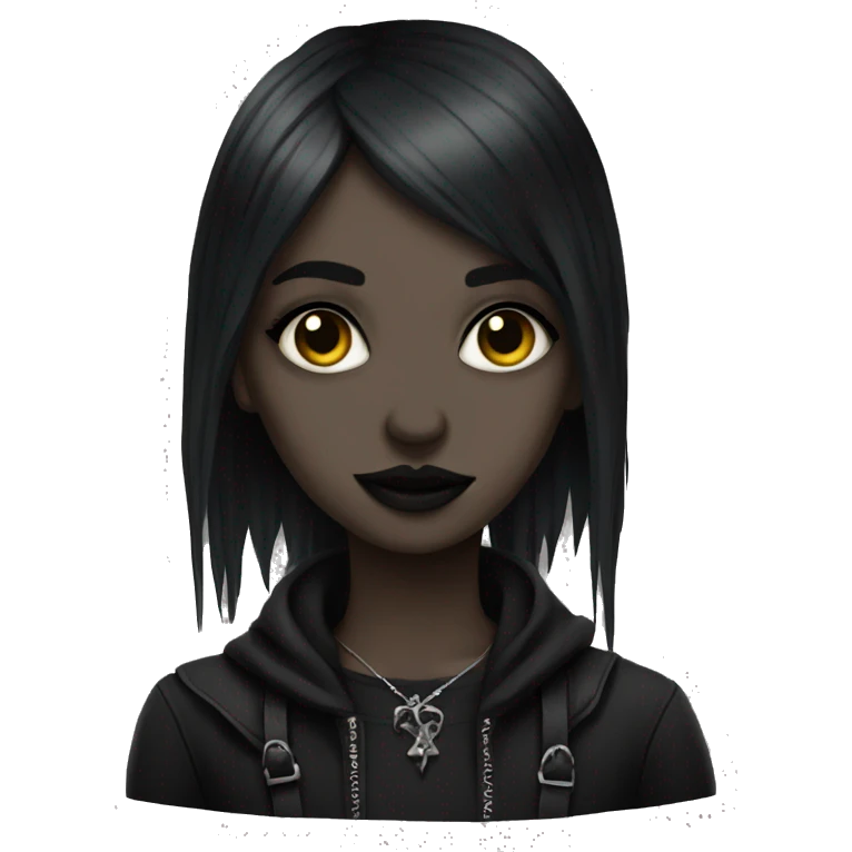 trad goth girl emoji