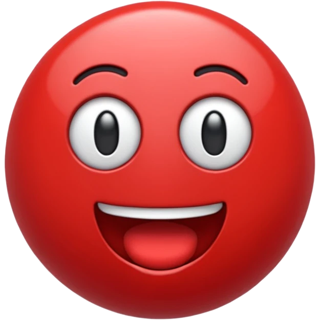emoji do youtube todo vermelho emoji