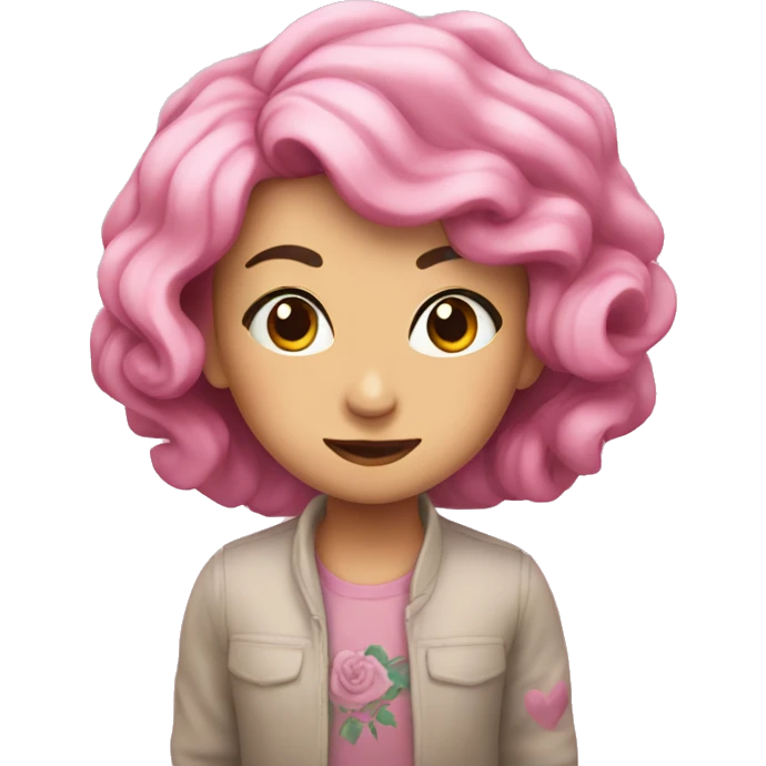 Rosa Herz emoji