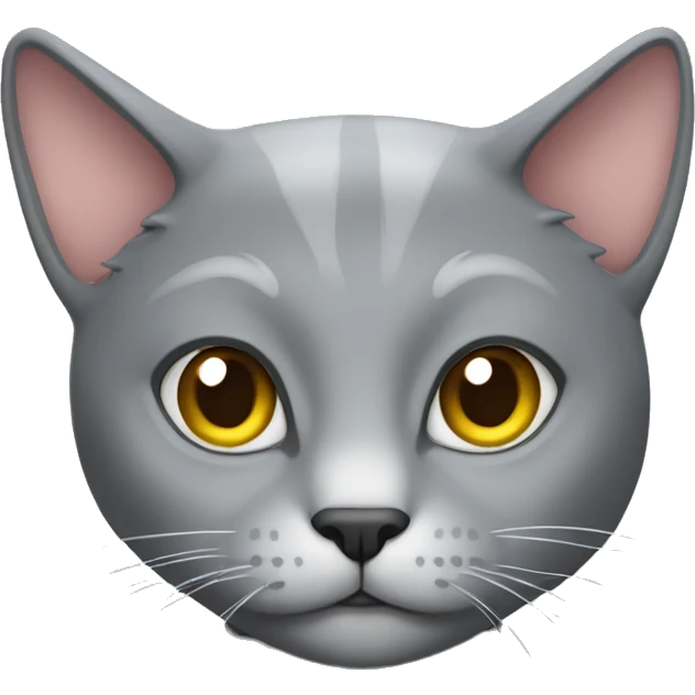 grey cat emoji