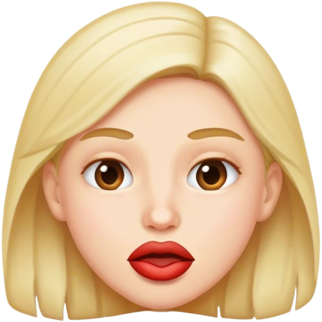 biting lip emoji