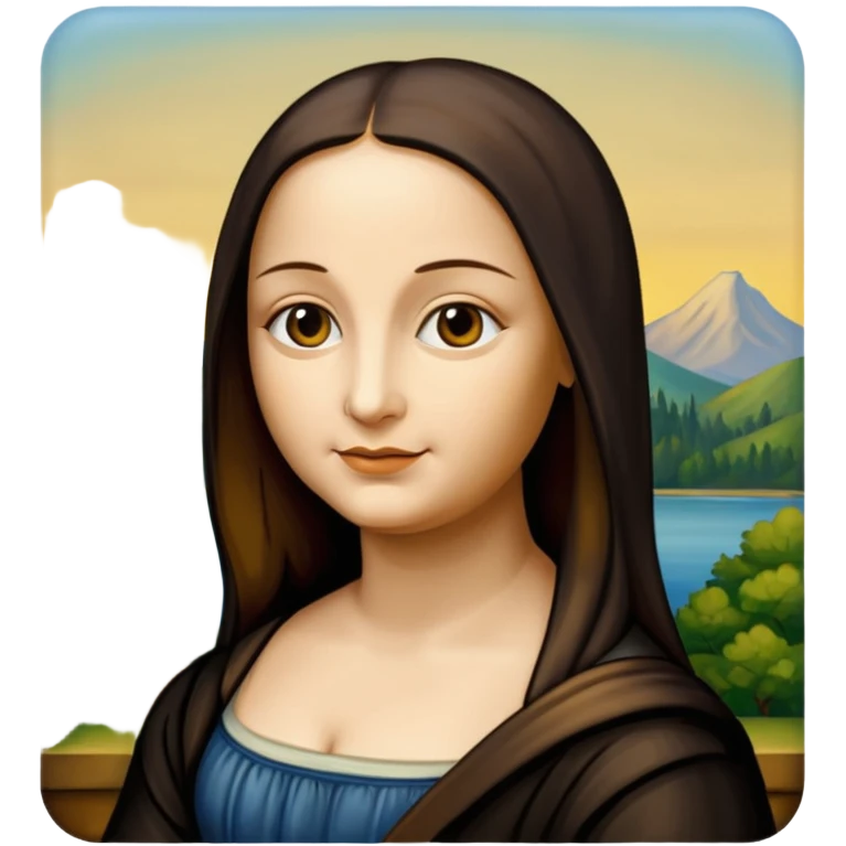 Mona Lisa painting
















 emoji