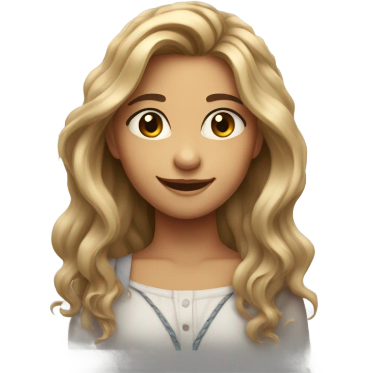 Pretty girl emoji