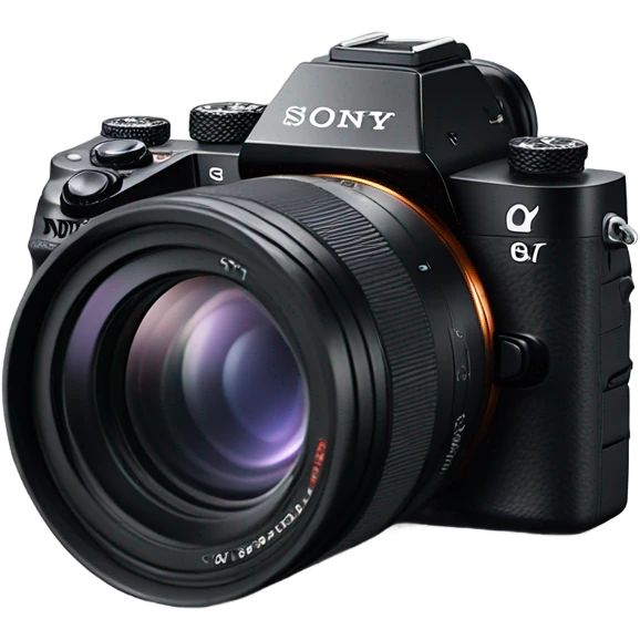 Sony alpha 7 camera  emoji