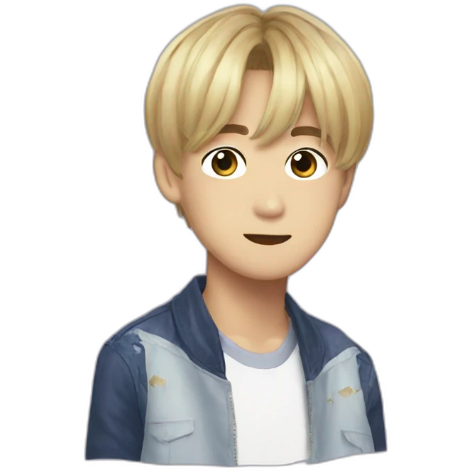 Taehyung from BTS emoji