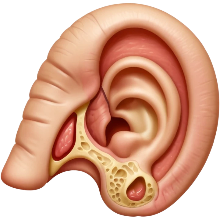 Human ear emoji