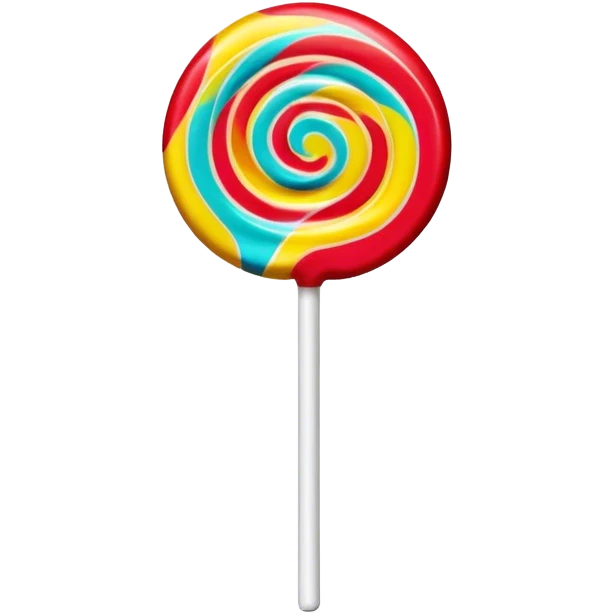 Realistic 1990’s chupa chups lollipop emoji
