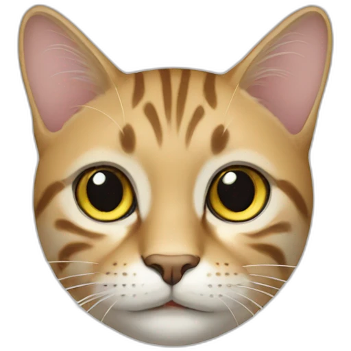 High cat emoji
