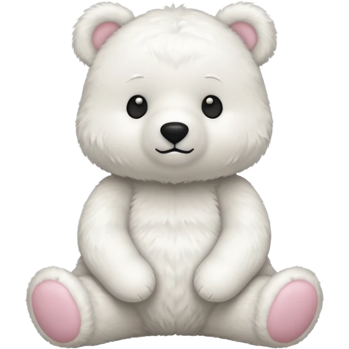 white bear doll emoji