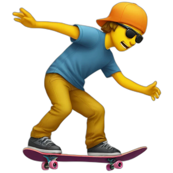 Blind skateboard logo emoji
