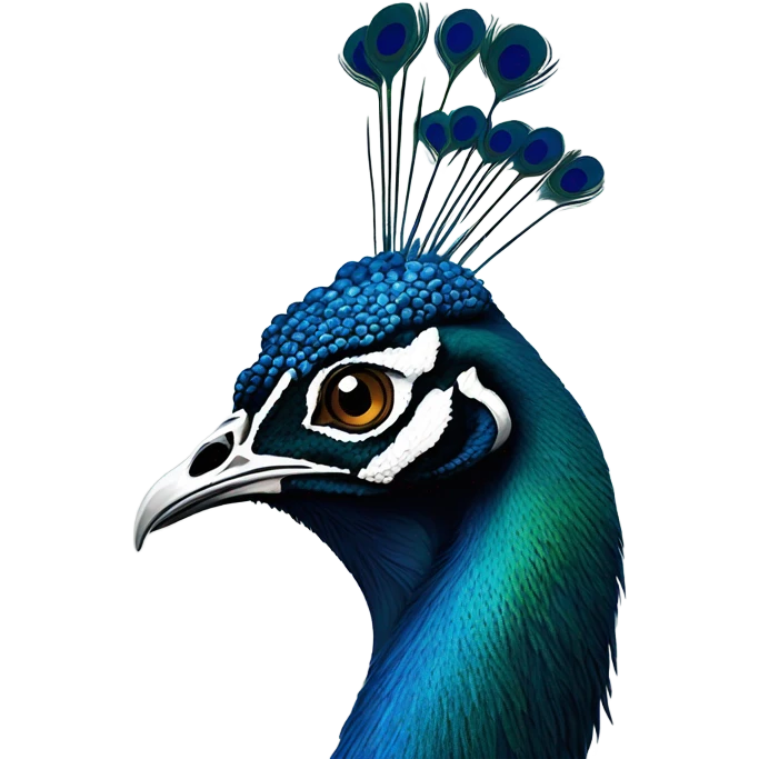 MSNBC peacock logo dead emoji