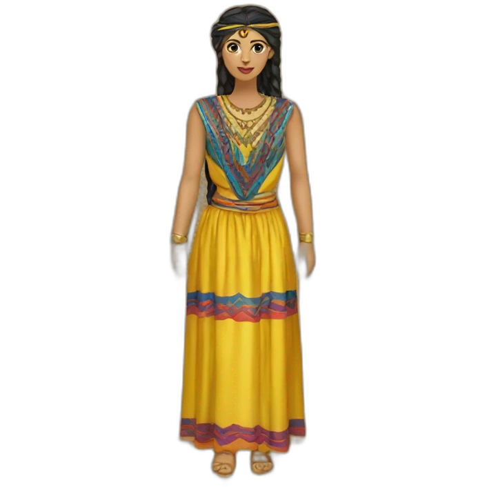 Kabyle dress emoji