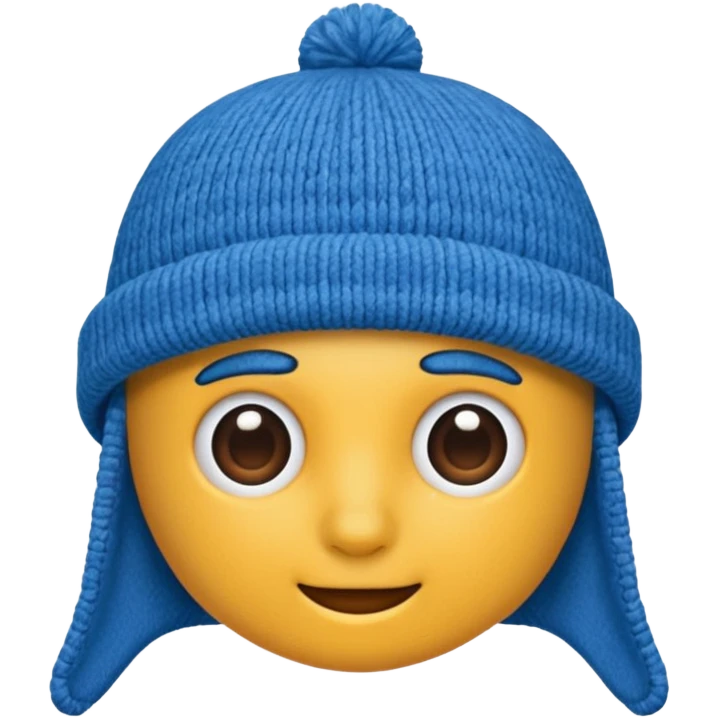 cloth hat emoji