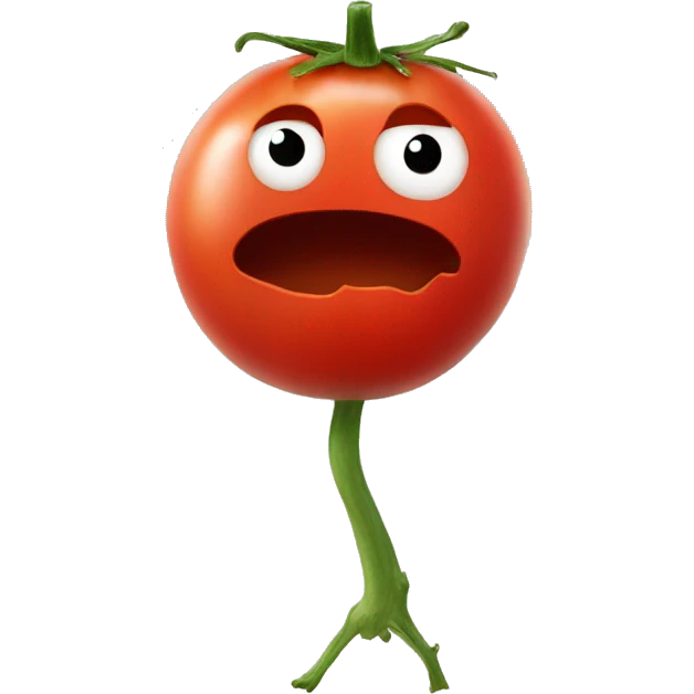 tomato with 3 big holes emoji