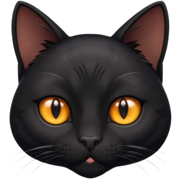 Solin wäre ein Kater mit nachtschwarzem, glänzendem Fell, kräftig gebaut und zugleich von seltener Eleganz. Sein Blick – tief und warm – scheint in die Seele zu führen, während seine Bewegung lautlos ist wie ein Schatten, der sich still an die Seite schmiegt. emoji