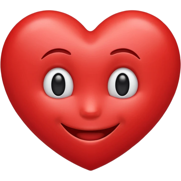 heart emoji with a face emoji
